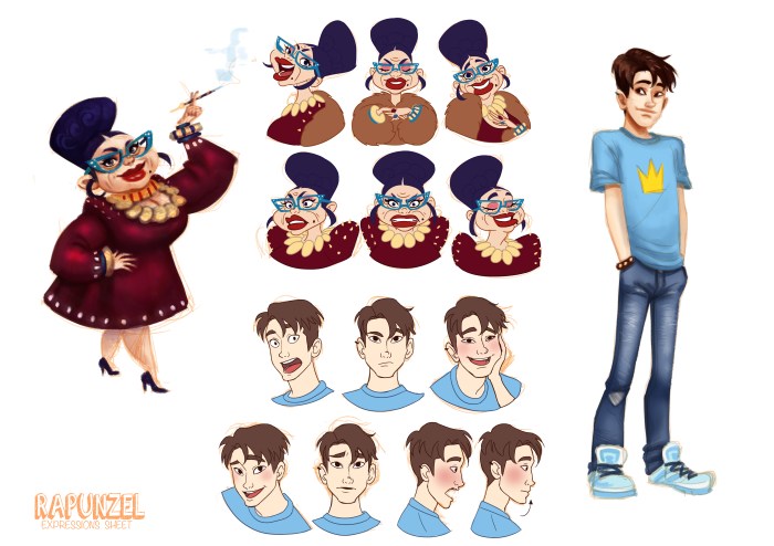 5_Raperonzolo_4_Espressioni_vecchia_principe